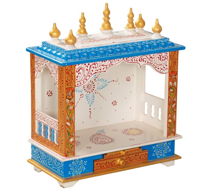 Pooja Ghar Wooden and Temples - Elegant and Spiritual Home Furnishings