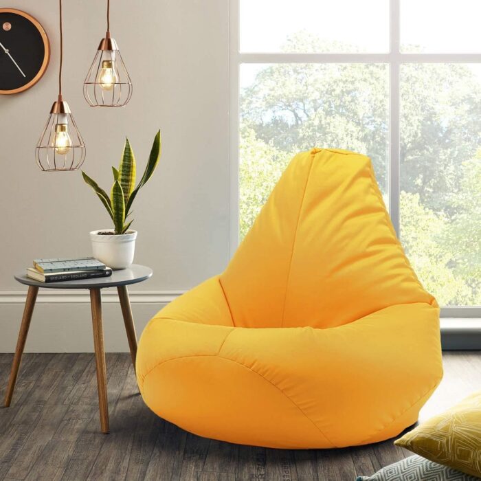 "Discover the ultimate comfort of our XL size beanbag pillow with a protective liner. Crafted from premium leatherette for style and durability.