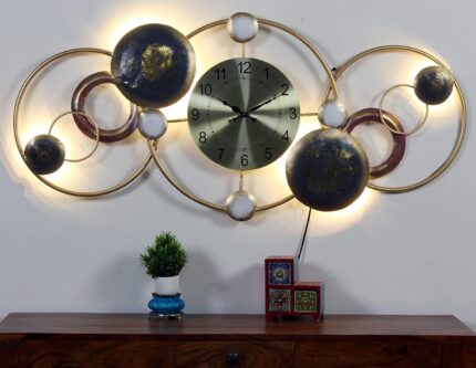 Online Wall Clock India | Stylish Metal Ring Wall Clocks | Buy Decorative Clocks