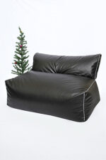 2-Seater Leather Bean Bag Sofas: Stylish and Comfortable Furniture"