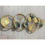 5-Ring Metal Wall Hanging - Ideal Wall Art for Living Room Decor