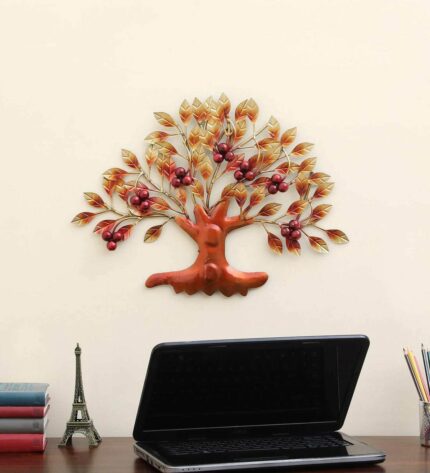 Cherry Tree Metal Wall Art for Exquisite Home Decor