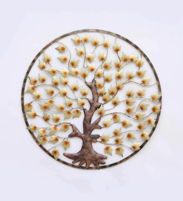 Nature's Embrace: Ring Artificial Tree Wall Decor