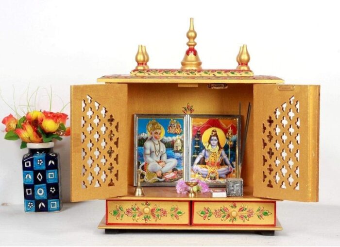 Pooja Cabinet Online: Buy Now - Elegant and Spiritual Home Furnishings