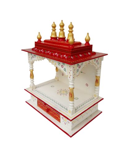 Teak Wood Temple for Home Near Me