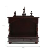 Latest Wooden Temple Design - Elegant and Sacred Home Furnishings