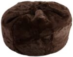 Luxury Bean Bag in Brown Fur - Comfortable and Stylish Home Decor