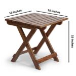 Wooden foldable coffee table india