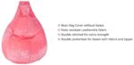 Pink Fur Bean Bag - Luxurious and Comfortable Home Decor