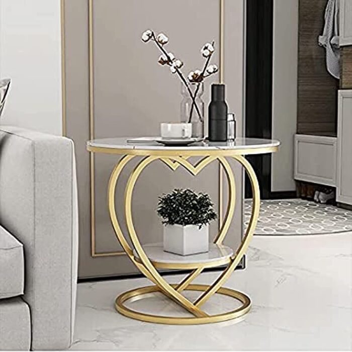 White Side Table for Home Decor