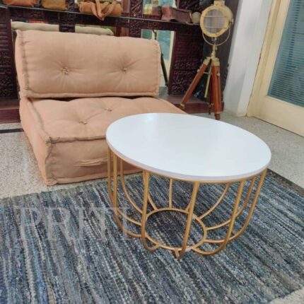 White Center Table for Living Room for Timeless Elegance