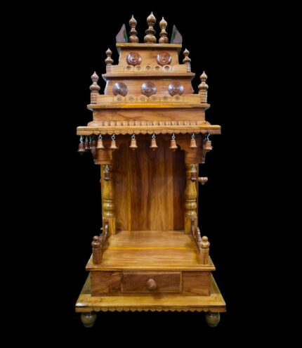 Small Temple for Shop - Wall Hanging Wooden Temple