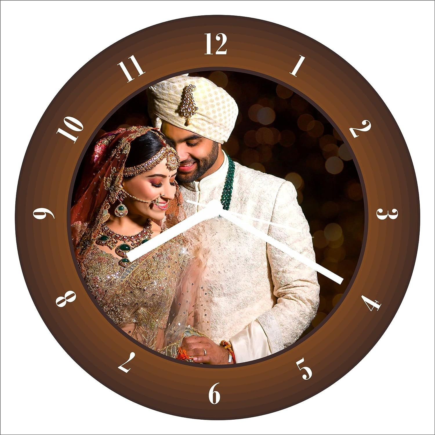 Buy Personalized Photo Wall Clock Gift for Birthday of Girlfriend 16x16  inchs Online at Low Prices in India - Amazon.in