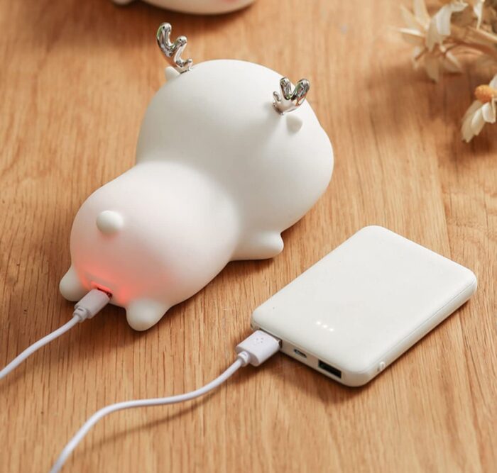 Cute Silicone Lamp - Bunny Design