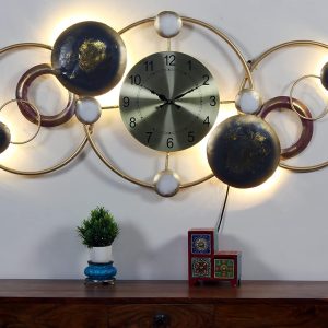 Online Wall Clock India | Stylish Metal Ring Wall Clocks | Buy Decorative Clocks